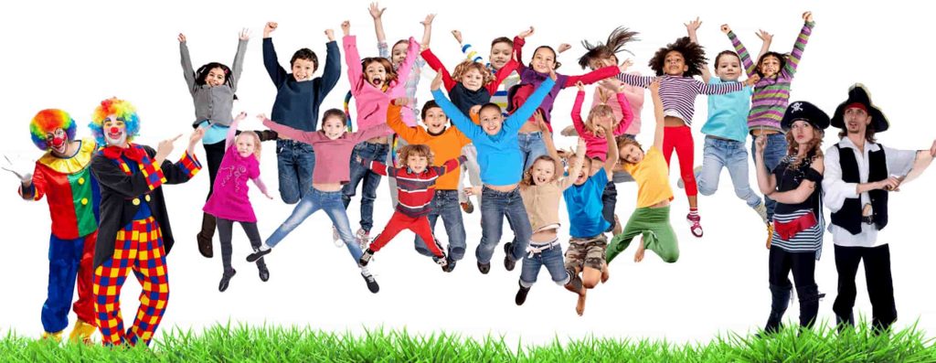 animadores de fiestas infantiles divertidos con niños