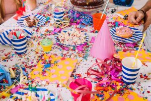 organizar cumpleaños infantul platos