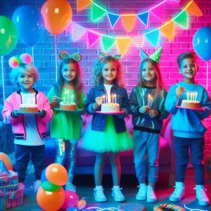 Fiesta temática neón