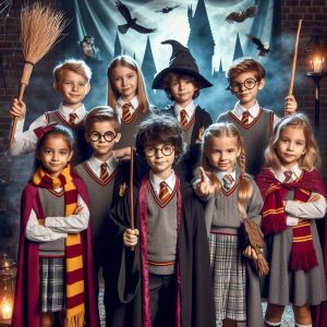 Fiesta temática Harry Potter para niños