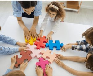 puzzles de madera divertido imaginacion 