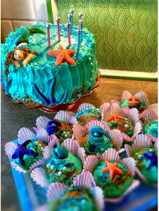 decoracion cumpleanos sirena bonito espectacular