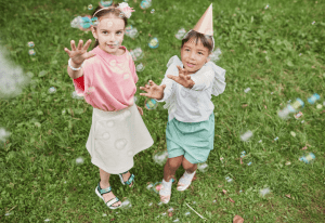 burbujas cumpleaños infantiles feliz y especial