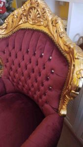 alquiler sillón princesa elegancia y distinción