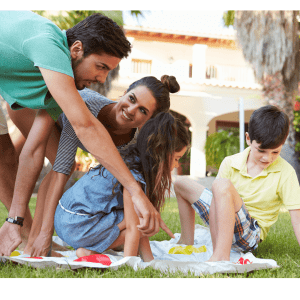 juego de jardín divertido y especial