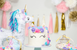 fiesta de unicornio infantil