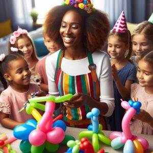 Globoflexia para fiesta infantil divertido para todos