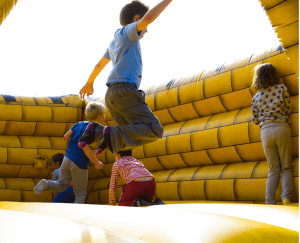 Inflable para fiestas divertidas y especiales