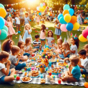 eventos de fiestas infantiles para niños felices